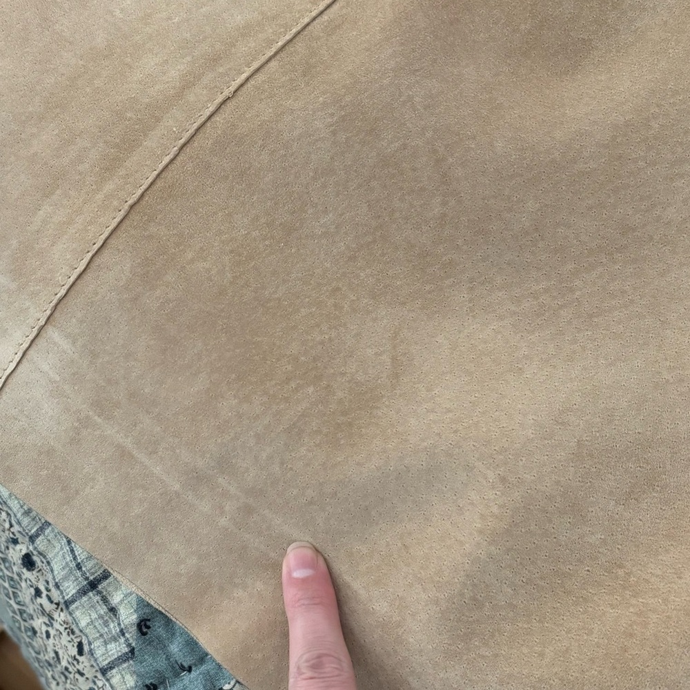 Isaac Mizrahi Tan A-Line Skirt - Picture 3 of 8